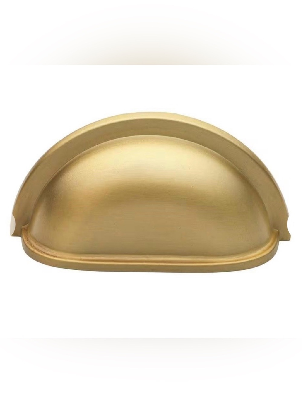 New pack of 10 GlideRite 3” satin gold bin cabinet pulls